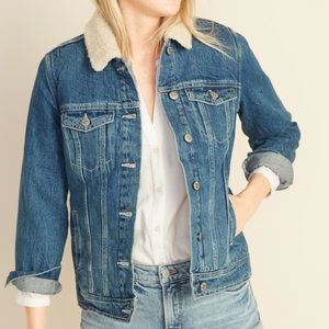 OldNavy | Jean Jacket Sherpa-Lined